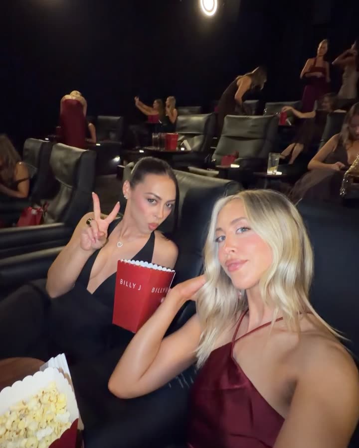 A movie date girls' night